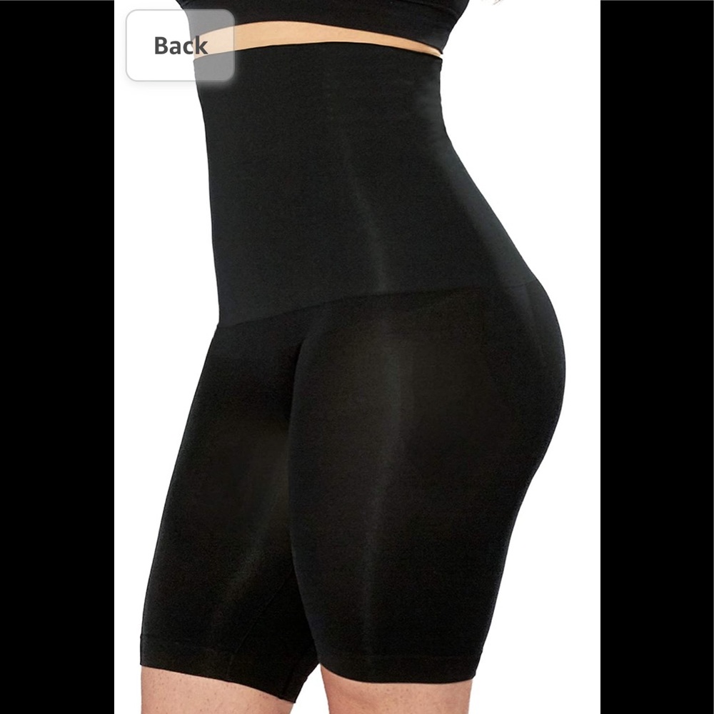 NWT Empetua by Shapermint black High waisted shaper short size 3XL
